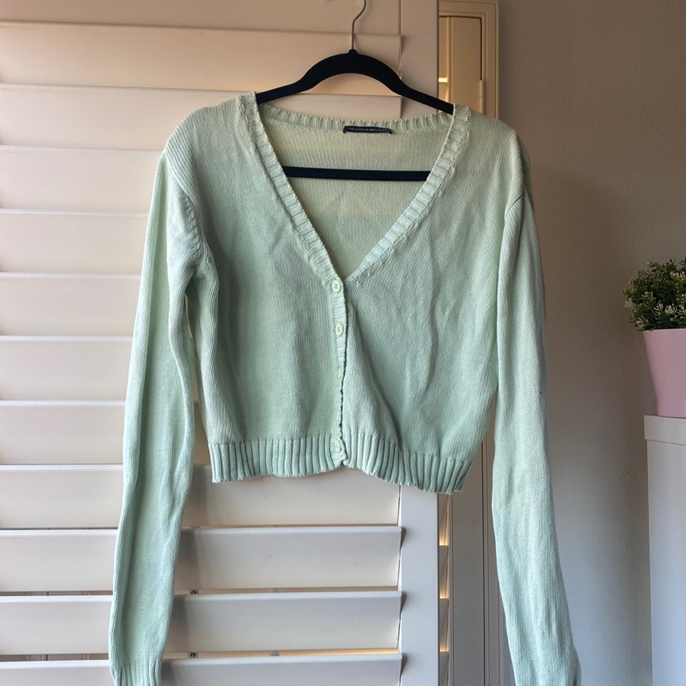 Green Brandy Melville Cardigan!